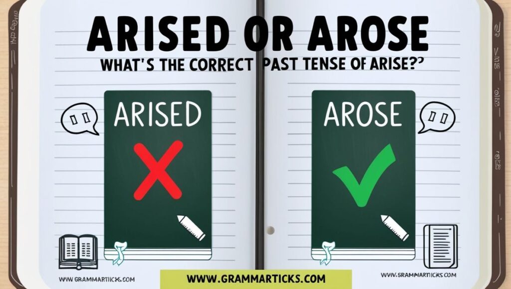 Arised or Arose