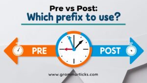 Pre vs Post