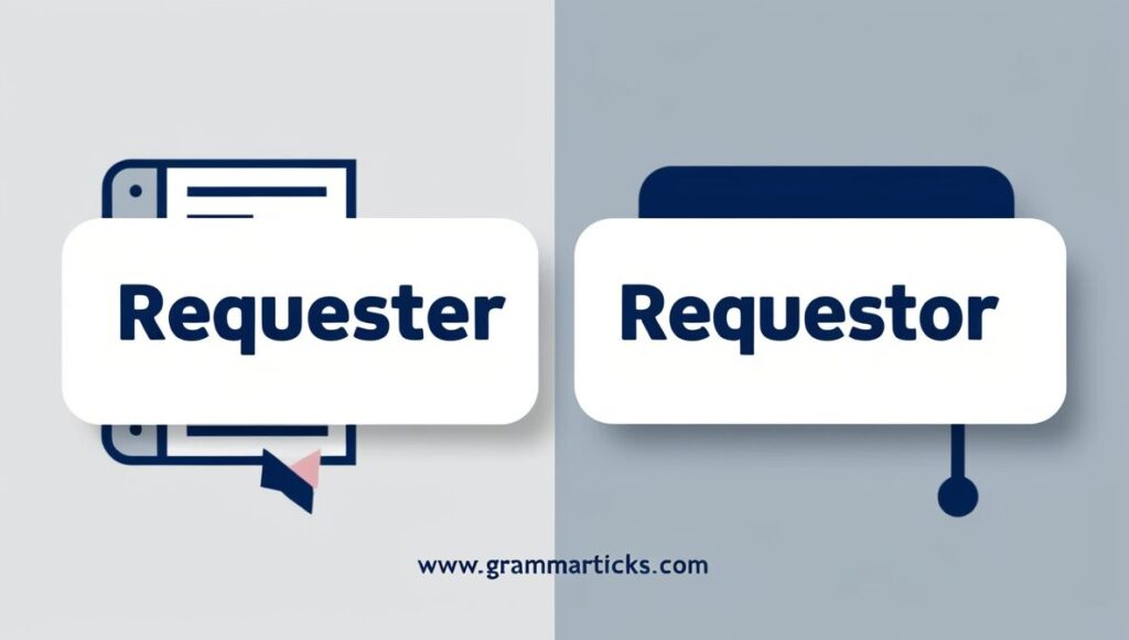 Requester or Requestor