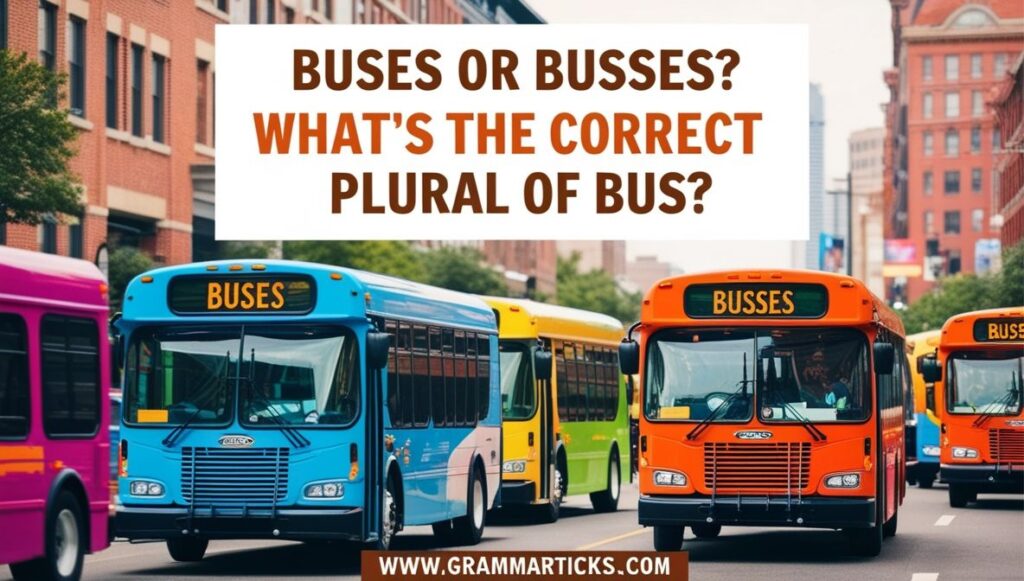 Buses or Busses